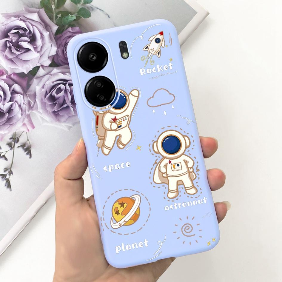 Für Xiaomi Redmi 13C 2023 Hülle Mode Mond Weltraum Muster Capa Schlanke Weiche Silikonhülle Für Xiaomi Redmi 12C Hülle Redmi13C Hülle