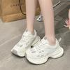 Fashion 5 Cm Platform Women Sneakers 2025 Summer Fashion Thick Soled Shoes Breathable Hollow Mesh Footwear Outdoor Popular