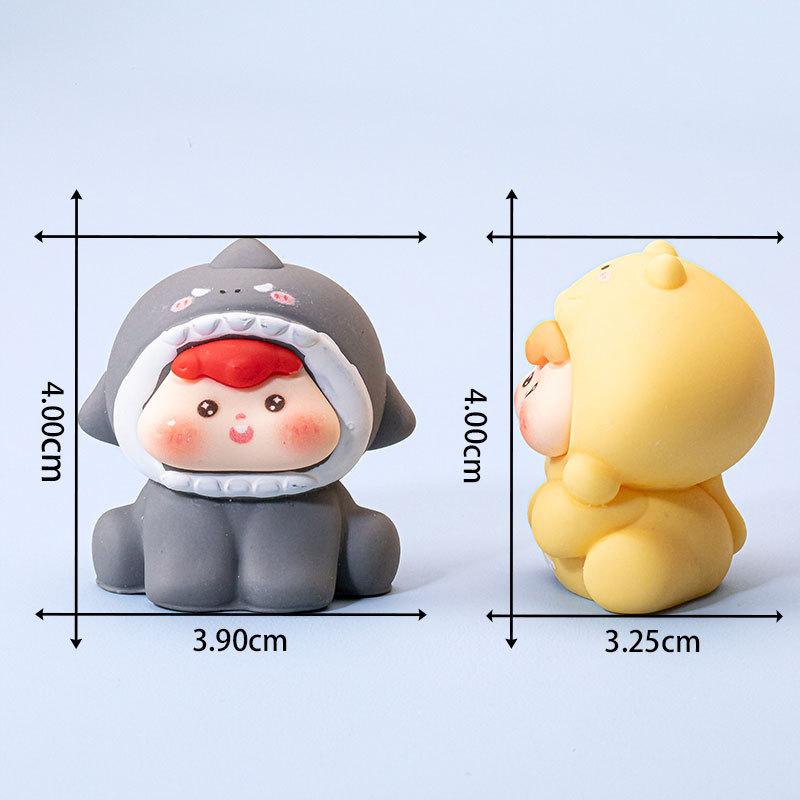 Fruit Baby Series Blind Box Figures Random Design Action Figure Collectible Toy Doll Figurine Desk Ornaments Car Decor Kids Gift