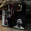 Vulturul K-Khamzat Chimaev Husă de telefon pentru iPhone 17,16,15,14,13,12,11 Plus,Pro Max,XS,Husă colorată Argintie Neagră