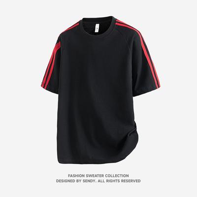 Short Sleeved T-shirt for Men, Loose and Versatile, Simple and Casual T-shirt
