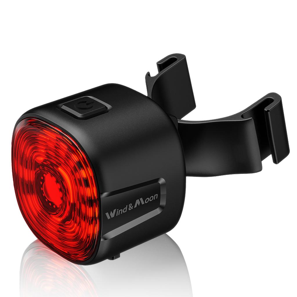 Feu Arrière Vélo LED Rechargeable - Sécurité Nocturne, Modes Clignotants, Fixation Facile - Pour Vélo, Scooter, Enfants