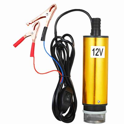 Pompa Sommersa CC 12V 24V per Pompaggio Olio Diesel Acqua 51mm Pompa di Trasferimento Acqua Olio Carburante Diesel Rifornimento con Filtro