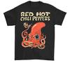 Red Hot Chili Peppers Rock Short-sleeved T-shirt for Men - Punk Pure Cotton Summer Trendy Men's and Women's Top