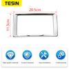 TESIN ABS Dashboard Console GPS Navigation Decoration Frame Cover Trim Stickers For Suzuki Jimny 2011-2017 Interior