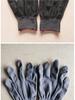 Elastic Thirteen-Needle Nylon Gloves: Non-Slip, Wear-Resistant, Thin, Black/White/Gray, Small/Medium, for Men's and Women's Work Safety