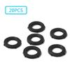 20Pcs Rubber Garden Hose Washers Hose Fittings Flat Gaskets Inner Dia O Rings Anti Oil Self Locking Tabs for 3/4 Inch