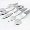 5 Pcs Chocolate Decorating Tool Set Premium Stainless Steel Scraper Ideal for Cake Mousse Cream Decoration Ergonomic