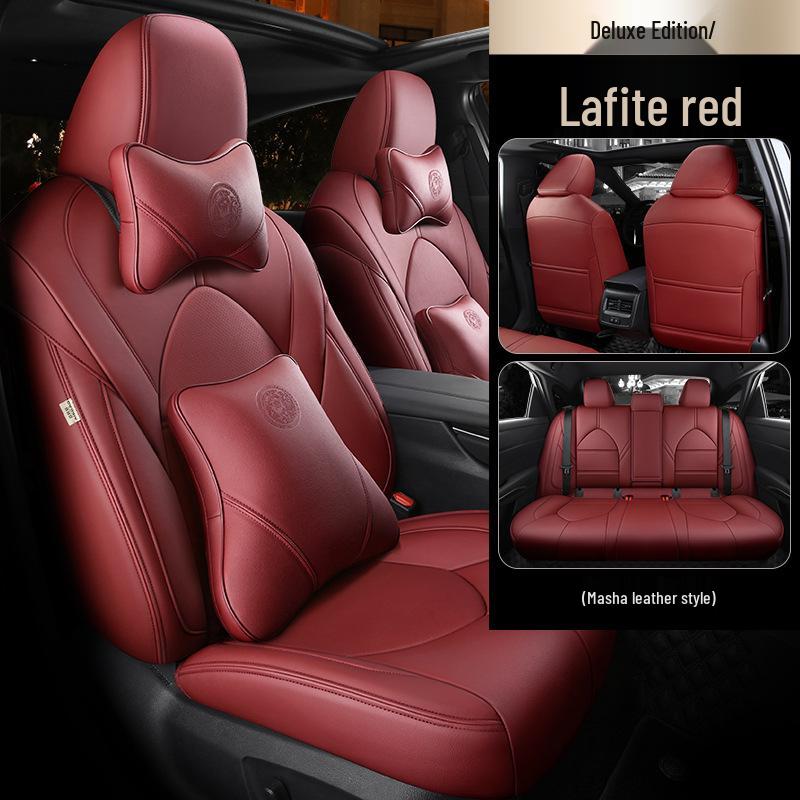Universal Genuine Leather All-Season Car Seat Cover for Five-Seat Models