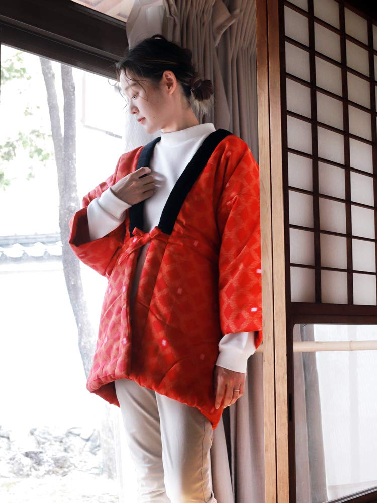 Tayutaf Hanten Made In Cut Red 6 Women's (Kurume Hanten) - Japan, Pattern,