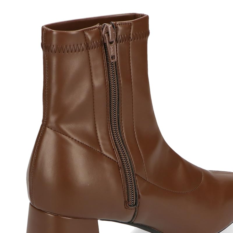 Oriental Traffic Center Seam Stretch Heel Boots/21450