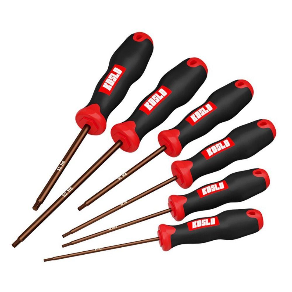 Straight Shank Hexagonal Screwdriver Extended Length Repair Tools New Hexagonal Wrench
