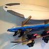 Bamboo Surf and Skateboard Multi-Layer Wall Rack