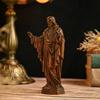 Crafts YS Statue Ornaments Office Accessories Decorations Cross-border Creative Handmade Solid Wood Carving