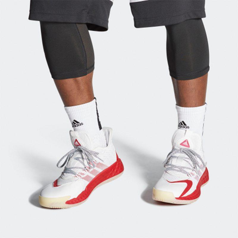 Adidas Pro Boost Gca Low 'White Red' FX9235