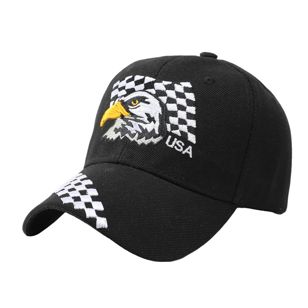Letter embroidered hat men's Xia Da head circumference baseball cap outdoor sun protection visor commemorative cap women