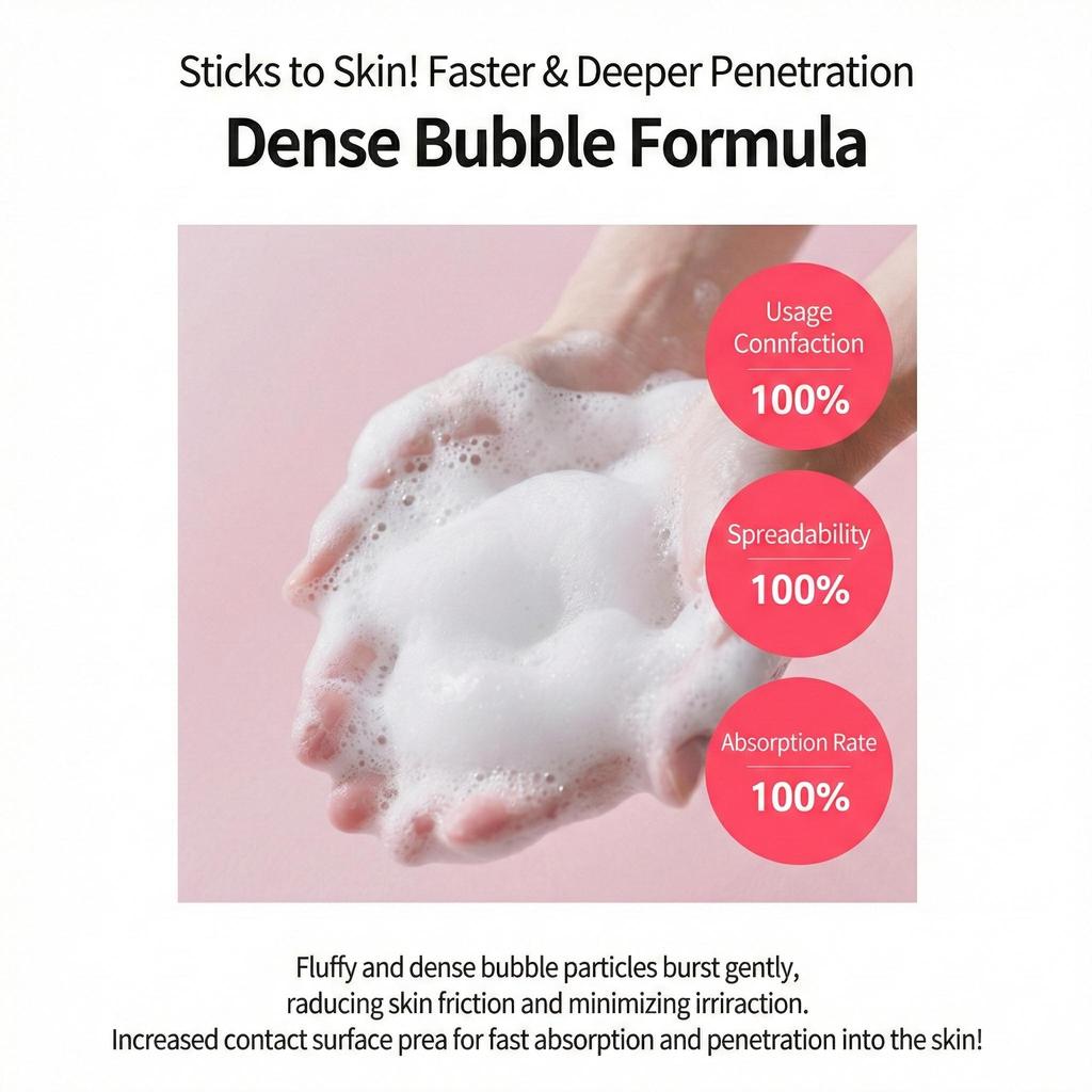 I.LO:VE Hexarion Rice PDRN Core Fit Ampoule Cream 50ml & Bubble Skin Booster 140ml (7 Options)