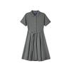 Classic Collection Knit Sports Solid Color Slim Fit Knit Dress Women Dresses L226W054-00SP