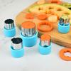 Set de Découpoirs à Biscuits en Acier Inoxydable DYS pour Fruits, Légumes et Pâtisseries, Presse à Biscuits Gâteaux avec Poignée de Protection Sécurisée, Outil de Cuisine Pâtisserie DIY