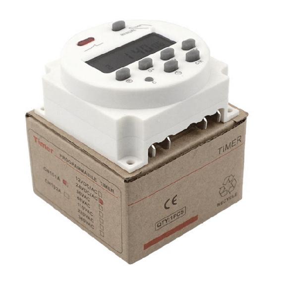GTHURCS 220V 110V 24V 12V CN101A Timer Switch Digital LCD Power Timer Programmable Time Switch Relay 16A high quality CN101 Relays 5