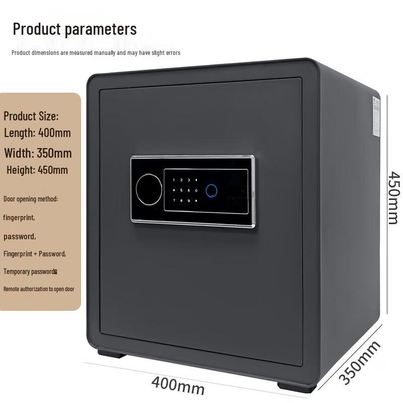 Xinhaodun 45cm Smart Biometric Safe with Wi-Fi