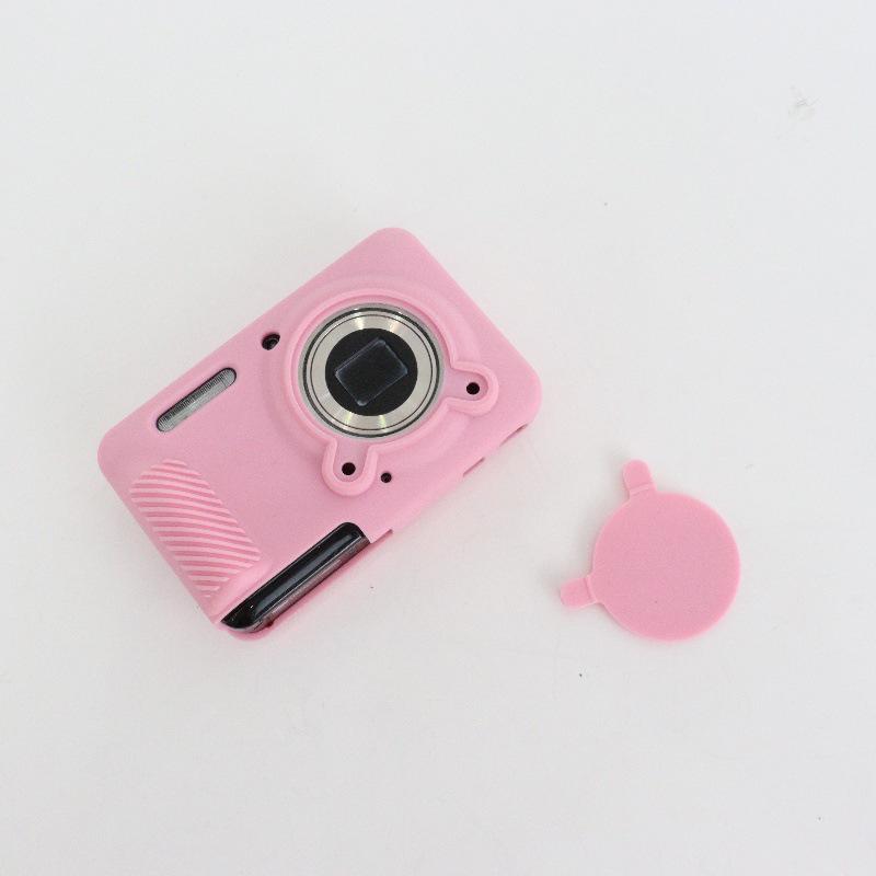Funda Protectora de Silicona con Tapa para Kodak FZ55 - Bolsa para Cámara Anti-Arañazos y Anti-Caídas
