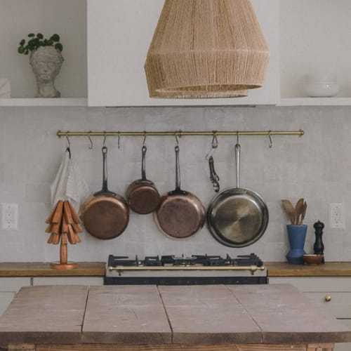 3-Piece Trivet and Bamboo Tripod Mat Set - For Hot Dishes, Frying Pans, and Teapots, Beautiful and Functional Tree-Shaped Design