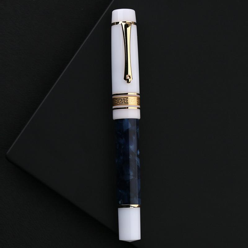 Pluma Fuente de Resina MAJOHN M400, Plumín Extra Fino, Unisex, Ideal para Regalos de Oficina o Estudiantes