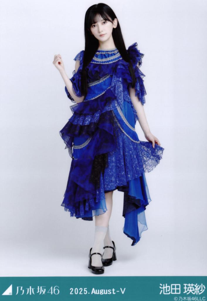 Nogizaka46 Raw Photo August 2025 13th Blu-ray Live Costume 2 Complete Set of 3 Eisa Ikeda