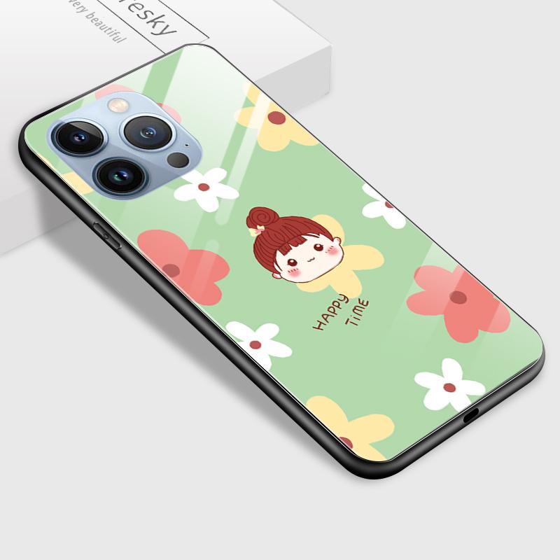 Tempered Glass Phone Case For Samsung A12 A16 A32 A53 S20FE S23 S25 Honor20 X6A 90Lite 9X Huawei Y9Prime2019 P30Lite Soft Edge Shockproof Smooth Shell