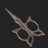 Butterfly Scissors Stainless Steel Household Cross-stitch Scissors Gold-plated Manicure Scissors