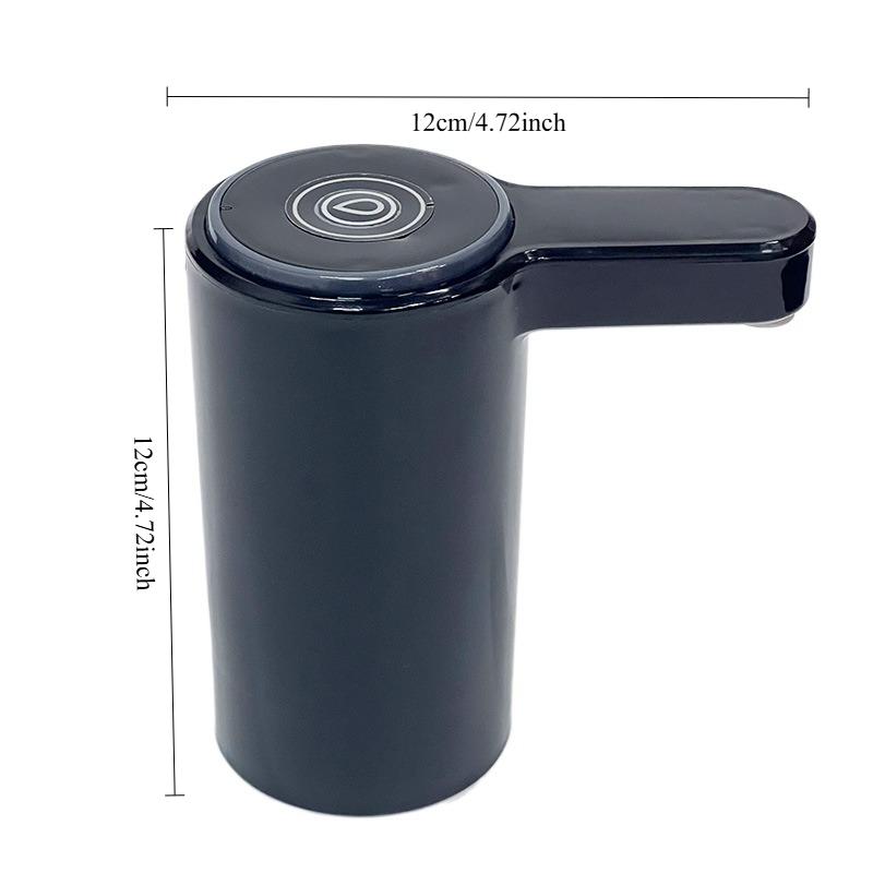 

1200mAh Food Grade Portable USB Rechargeable Mini Electric Water Dispenser, Suitable for Barrel High-performance Water Pumps чёрный