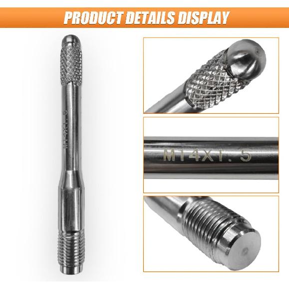 M14x1.5 Car Wheel Alignment Pin, Car Wheel Changing Alignment Tool, Wheel Bolt Guide Pin, Wheel Hanger Balancing and Guide Tool, Wheel Alignment Kit