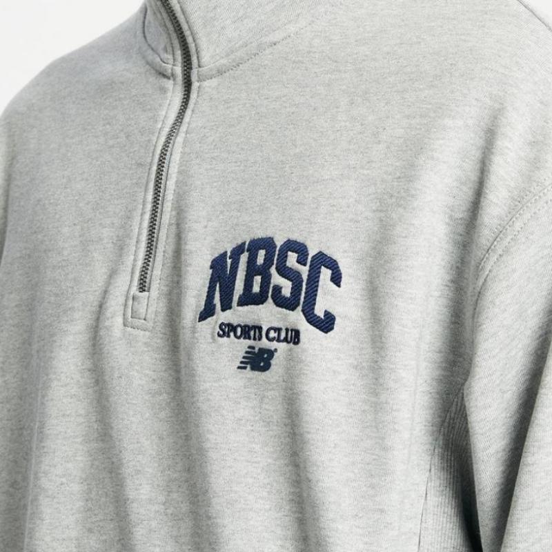 New Balance Spring Season Nbsc Half Zip Up Sweatshirt Nbncd31823