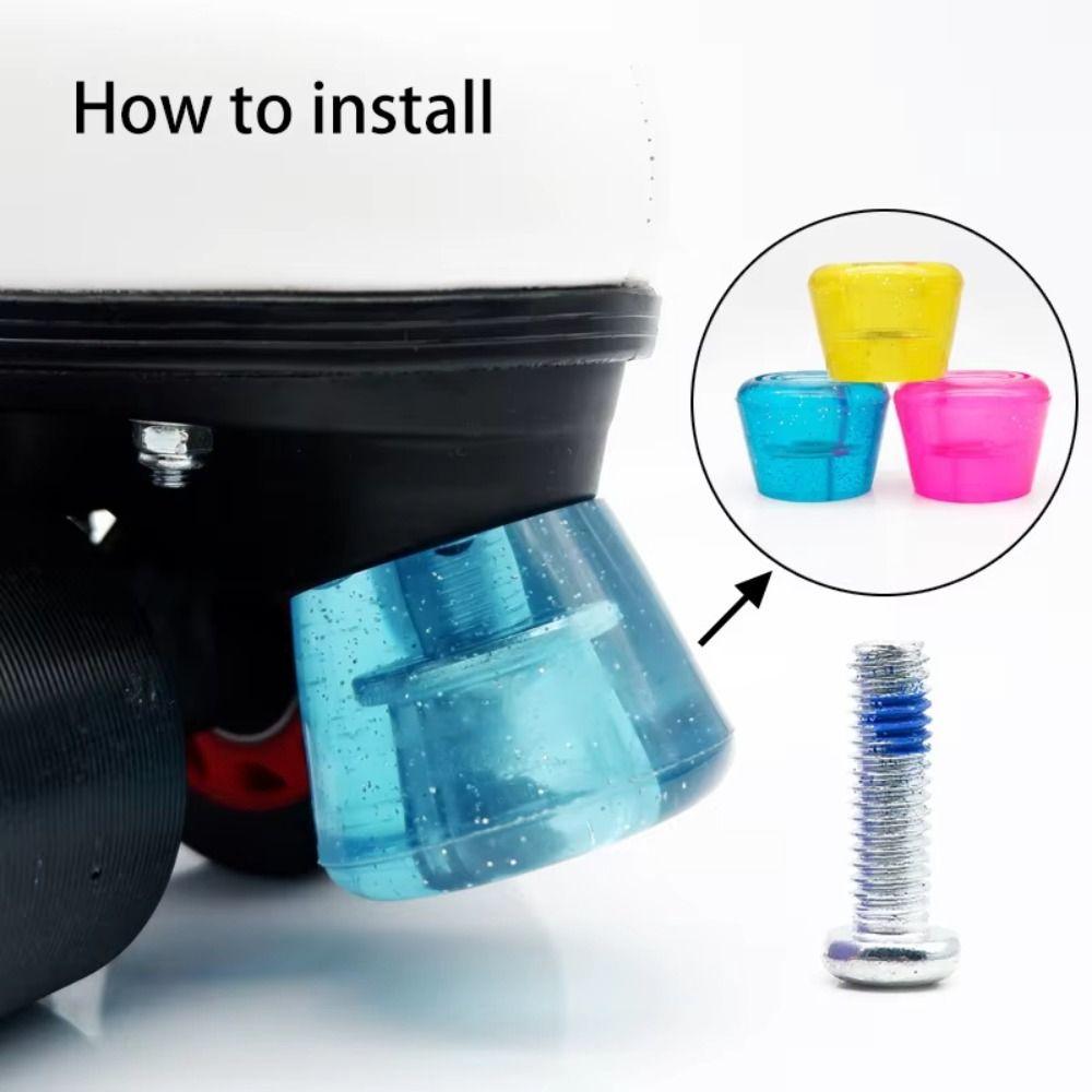 Anti-Slip Skates Brake Block Replacements Inline Skates Brake Men Women