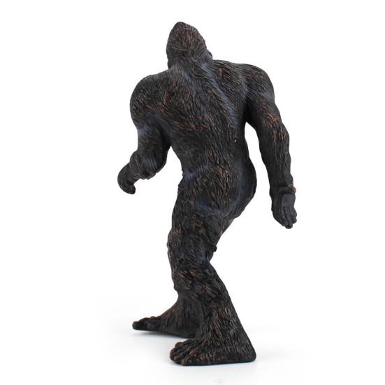 Simulated Sasquatch Figurine PVC Savage Werwolf Animal Model Statue Sculpture Educational Toy Home Office Desktop Decoration Ornament