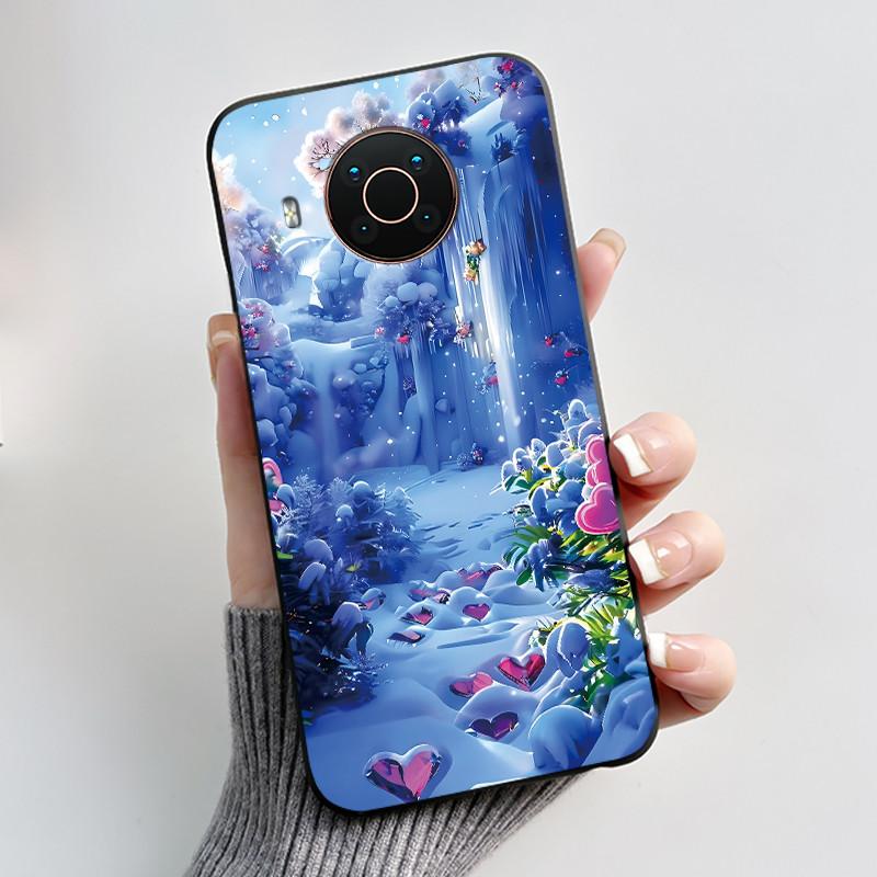 Cute Case For Nokia X20 / Nokia X10 / Nokia X100 Coque Fundas Printing Shell Protective Cover Soft Silicone Cartoon Phone Casing
