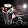 12V Dual-Use Smart Car Cup: Quick Cooling & Heating for Hot/Cold Drinks