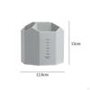 Creative Pen Holder Large Capacity Thick Plastic Durable Makeup Barrel for School Desktop