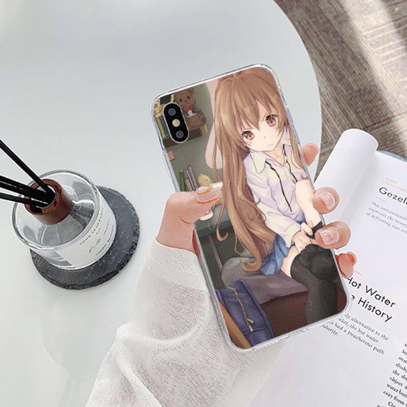 Pouzdro na telefon Drak a tygr pro iPhone 14 13 12 11 XS X 8 7 6 Plus Mini Pro Max SE 2022 Měkký průhledný kryt na telefon