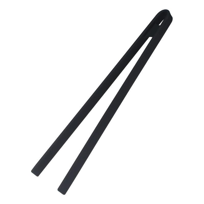 

Silicone Food Toast Tongs Trivet Tongs for Kitchen Tongs Non-slip Cooking Clip Clamp BBQ Salad Tools Grill Kitchen Accessories чорний