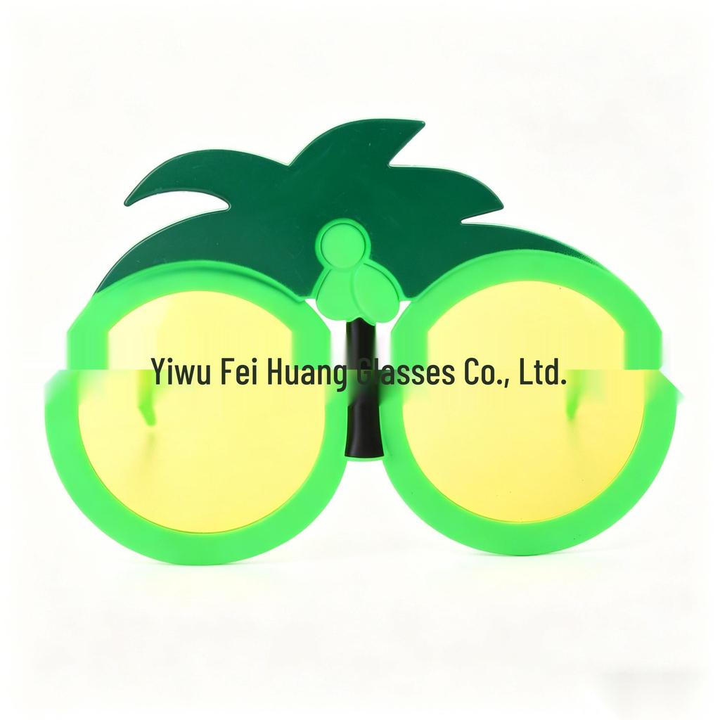 Hawaiian Beach Party Glasses: Coconut Tree, Flamingo, Parrot, Ice Cream, Flower & Wine Glass Fun
