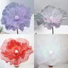 Hollow Design Gauze Poppy Flower 3D Large Simulation Flower Giant Silk Flower  Wedding Decoration