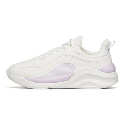 Trainingsserie Langlebige Trainingsschuhe Damen Sneaker Weiß Lila 122147715-16