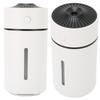 Car Humidifier Super Quiet Portable Mini USB Humidifier with 2 Mist Modes for Car Office Room BedroomWhite