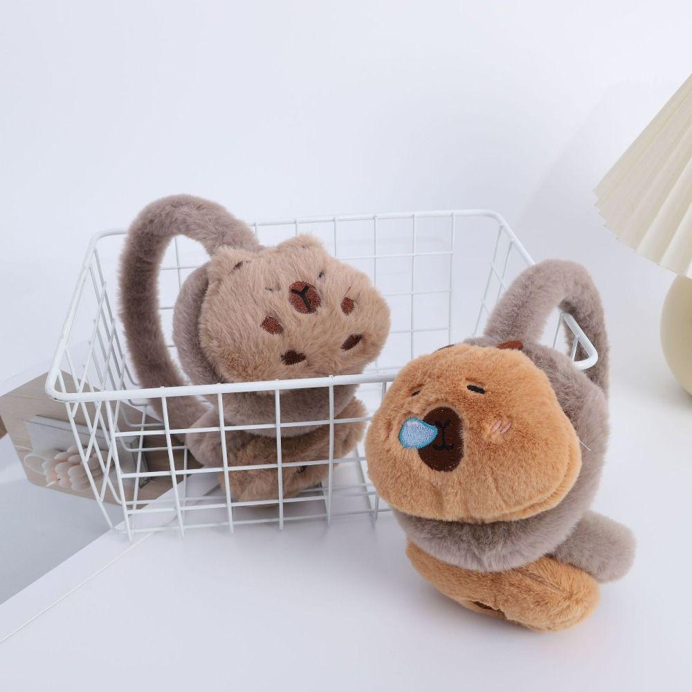 Windproof Animal Warm Earflaps Cartoon Cold-proof Ear Mask Winter Ear Warmer  Winter Sport