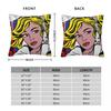 Roy Lichtenstein Pop Art Dekorační polštář Vánoční povlak na polštář Luxusní pohovkové polštáře Polštáře na dekorativní pohovku Potah