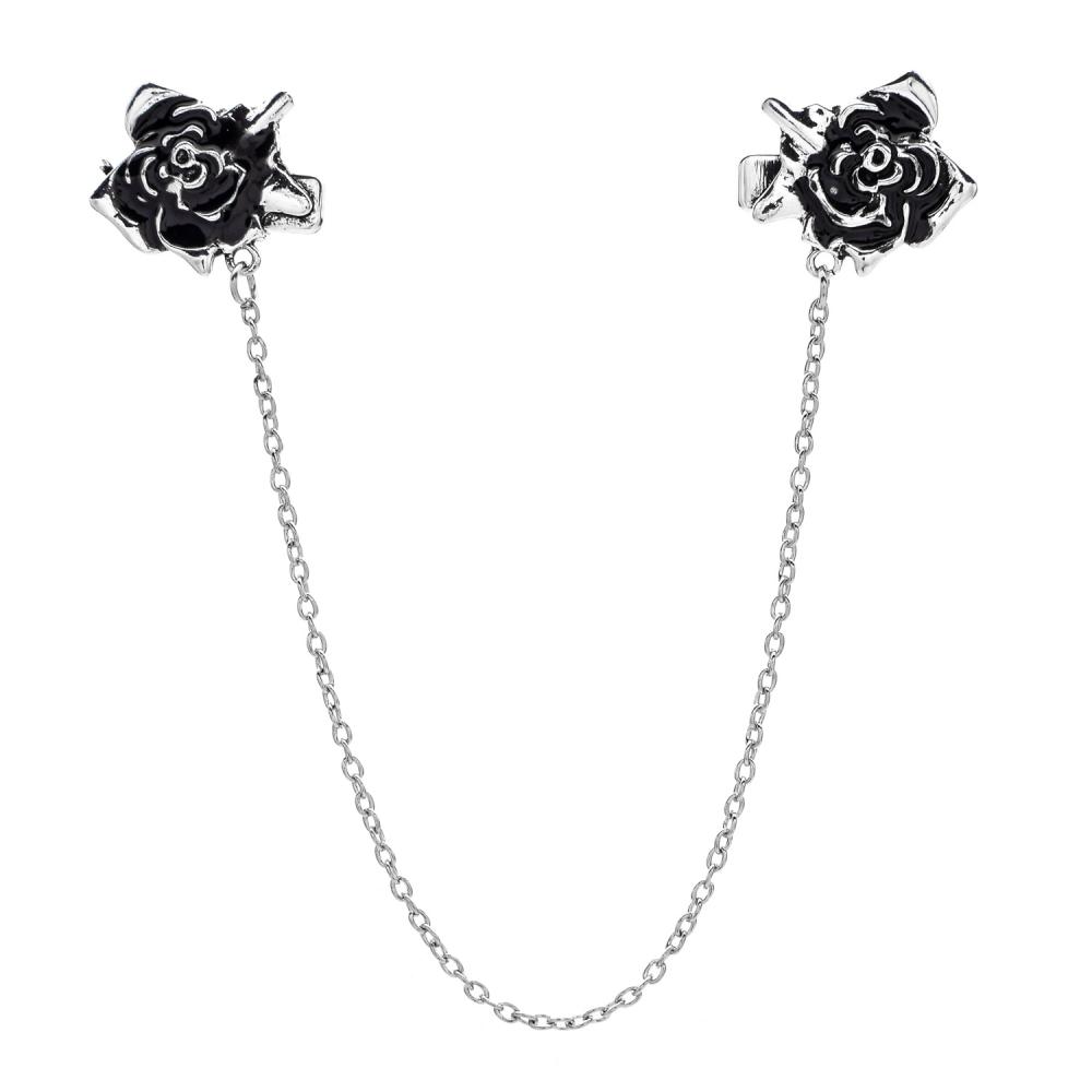 Clip para cárdigan Brillante Sujeción segura Diseño elegante Accesorio funcional Moda retro Clip para cárdigan con pedrería Vintage