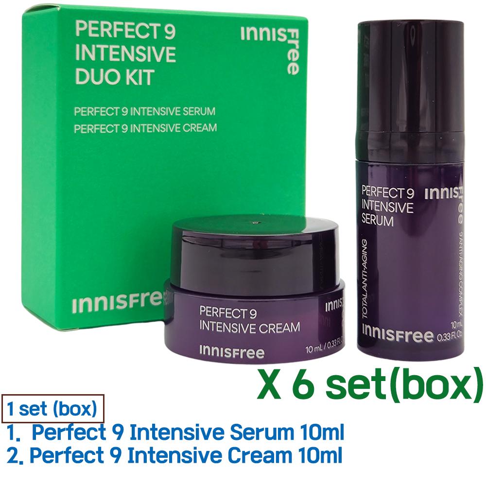 [INNISFREE] Интенсивный дуэт-набор Perfect 9 6 set (6 box)