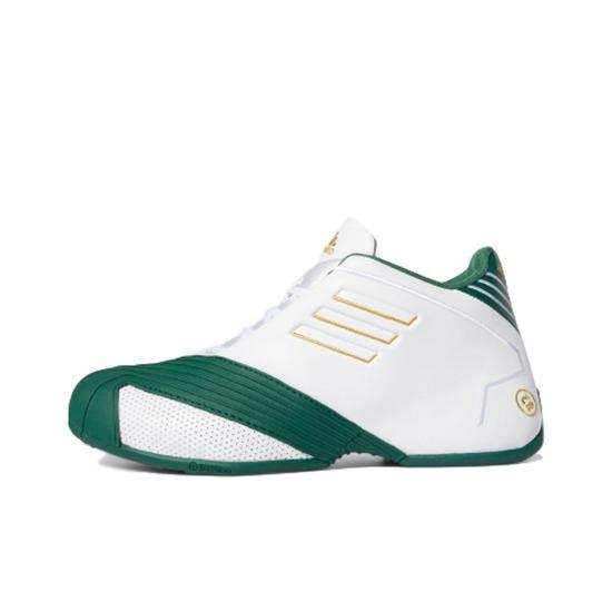 

adidas T-Mac 1 White Team Dark Green FW3663 EU 43 золотой/белый